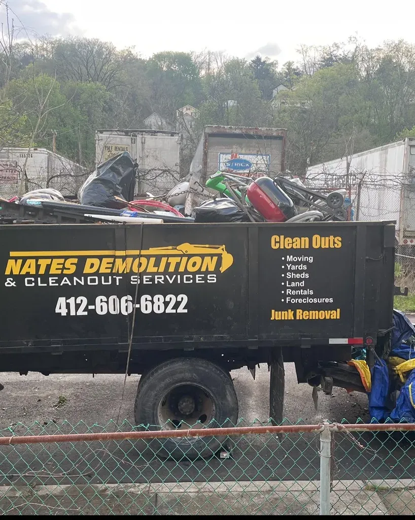 Construction Debris Removal for Nates Demolition and Clean-Out Services LLC in Pittsburgh, PA