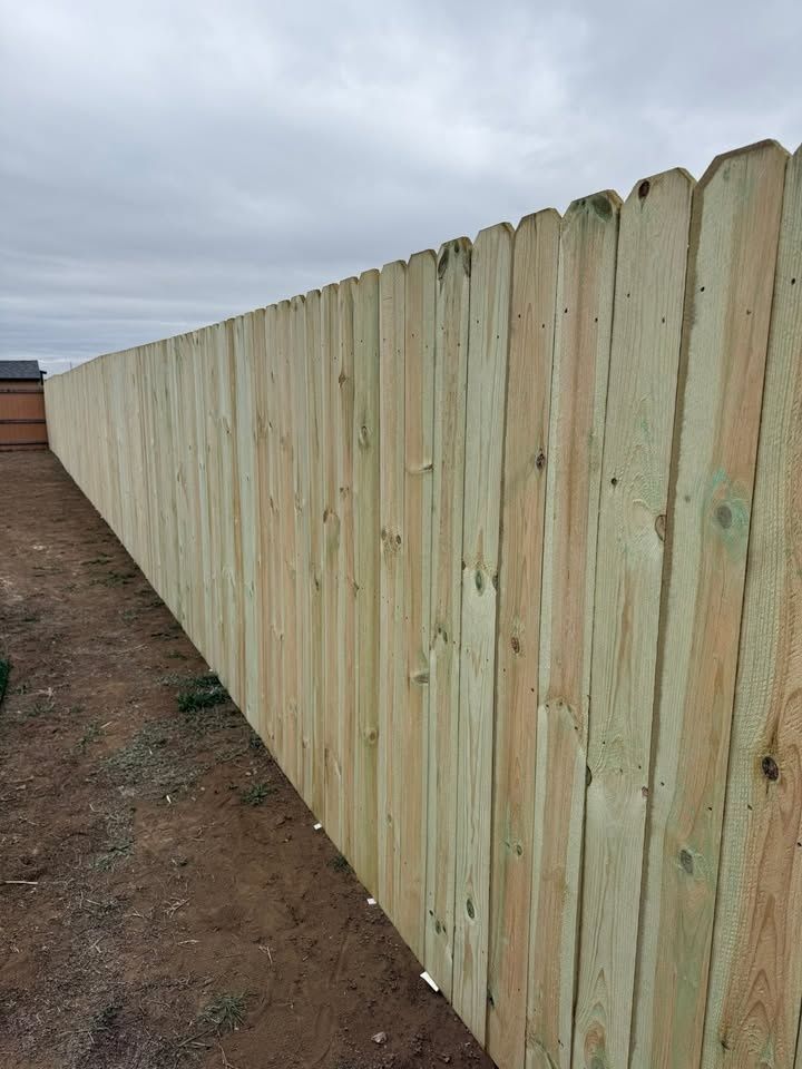 Residential Fence for DS Industries in Gillette, WY