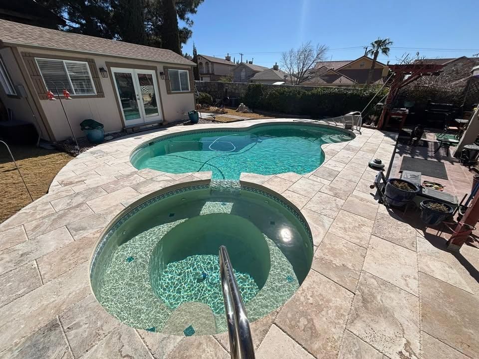 Custom Pool Construction for Alvarado Pool and Concrete in El Paso, TX