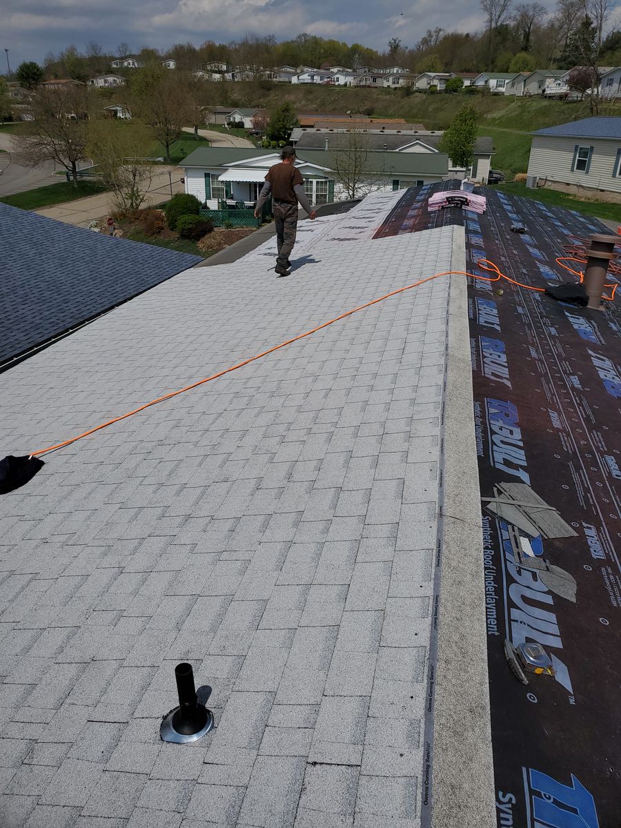 Roofing services/repair/replace for A-1 Seamless Gutters in Greensburg, PA