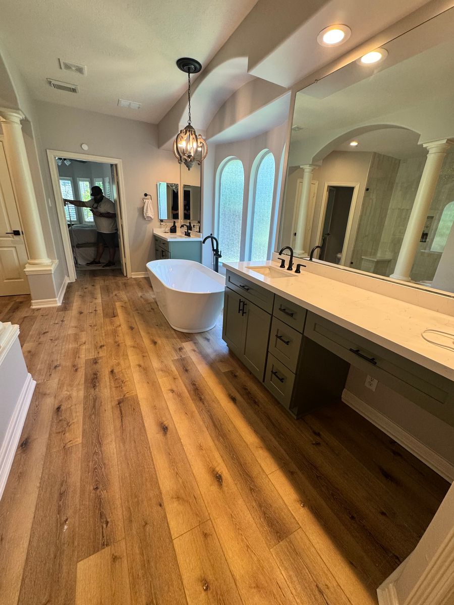 Flooring for Alpha Contracting Services in Katy, TX