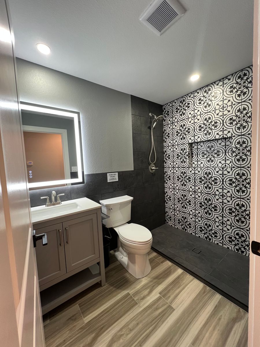 Bathroom for Guadalupe Tile Company in New Braunfels, TX