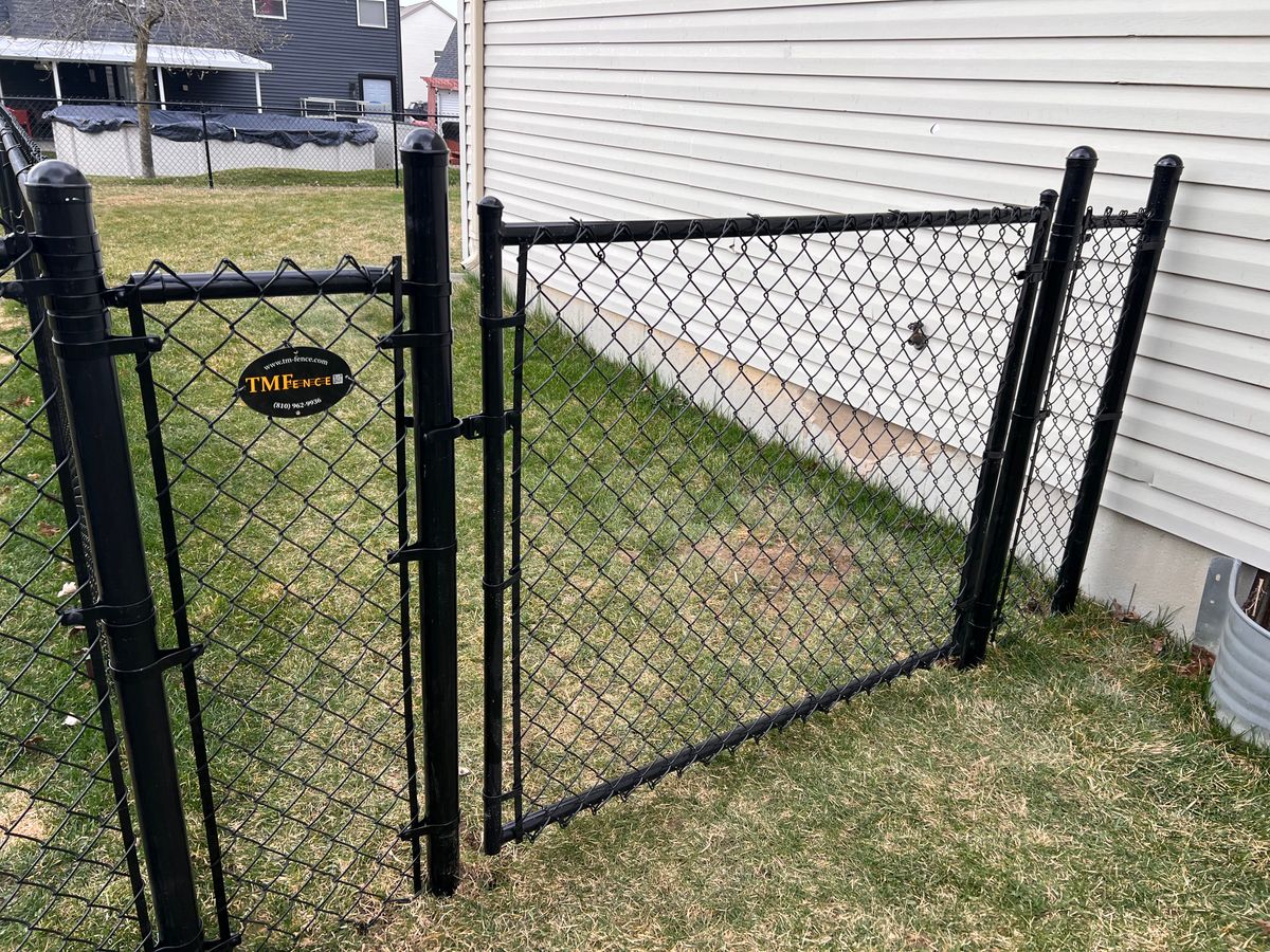Chain Link Fencing for TMF Services in Lapeer County, MI