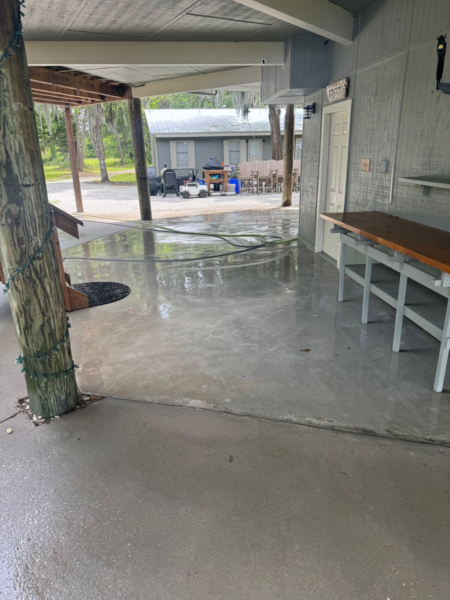 Concrete Cleaning for Patriot Soft Wash LLC in Beaufort, SC