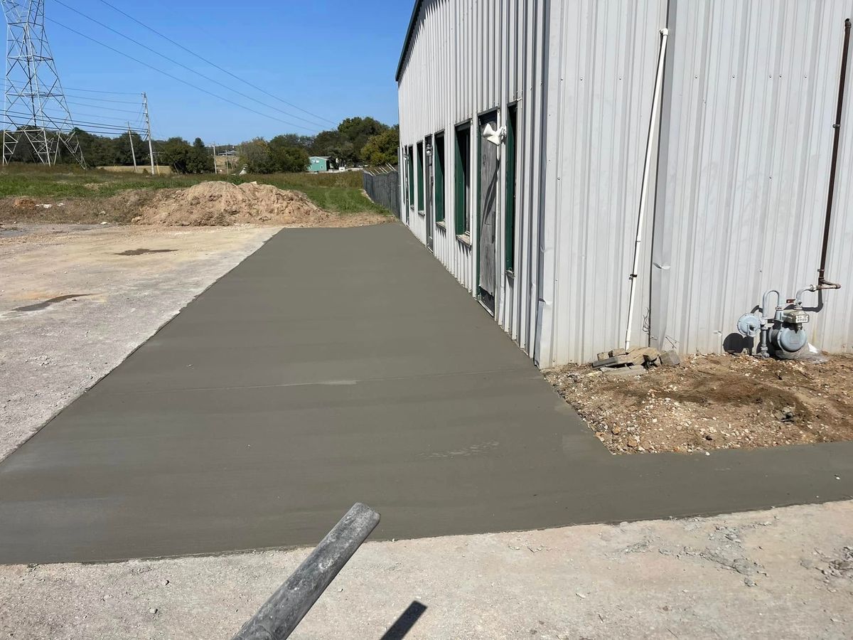 Concrete for Mangrum’s Concrete in Franklin, TN