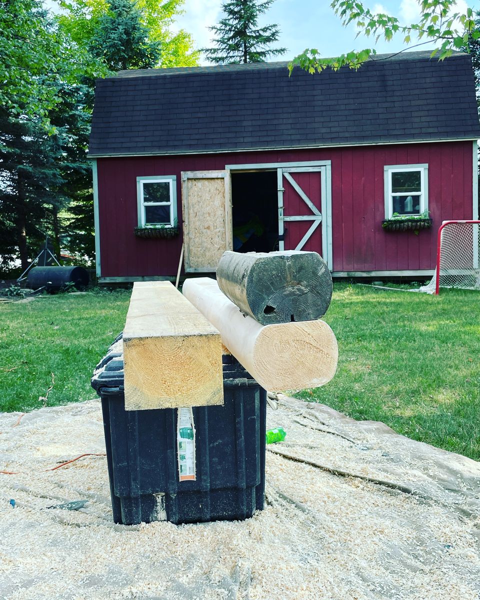 Log Repair for Master Log Home Restoration in Pittsburgh, PA