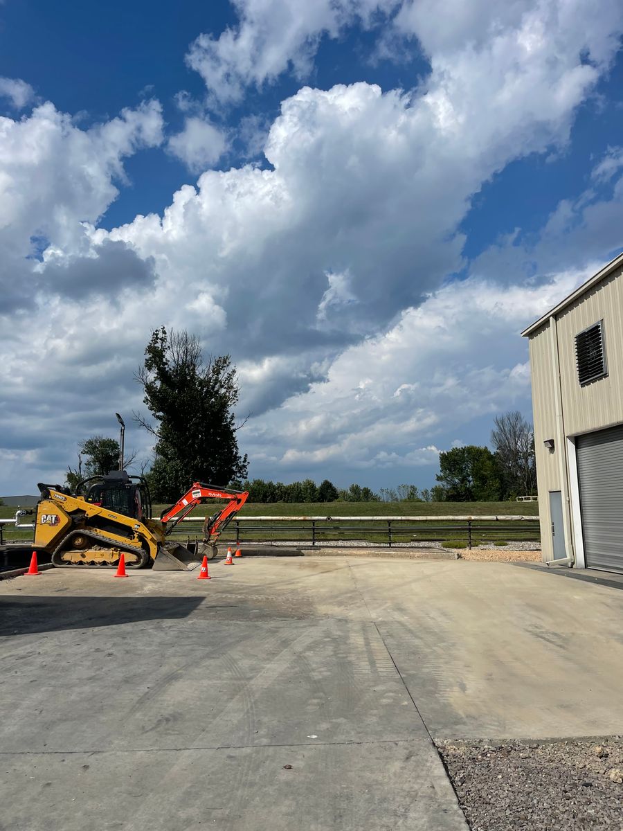 Site Preparation for Double J Excavation in Nashville, AR