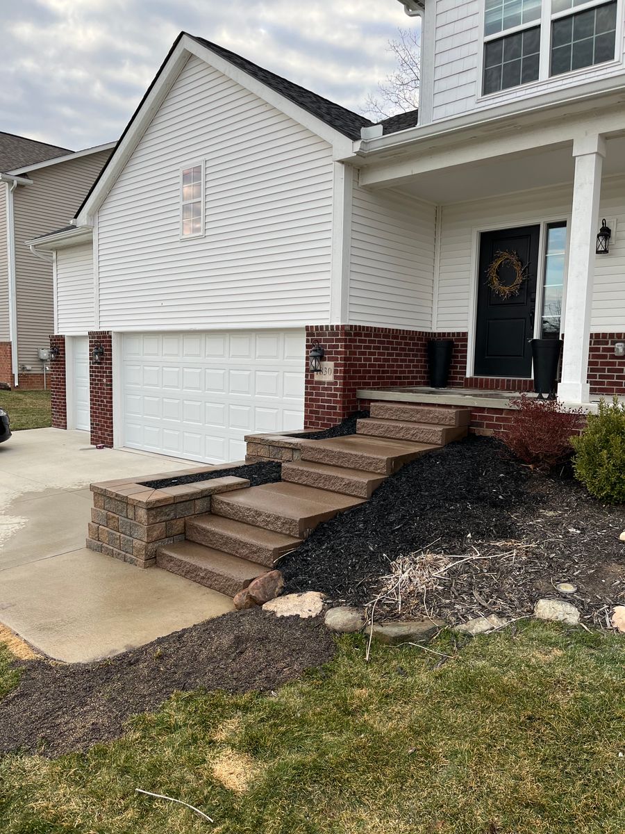 Landscape & Hardscape Design for Sunstone Construction in Oakland County, MI