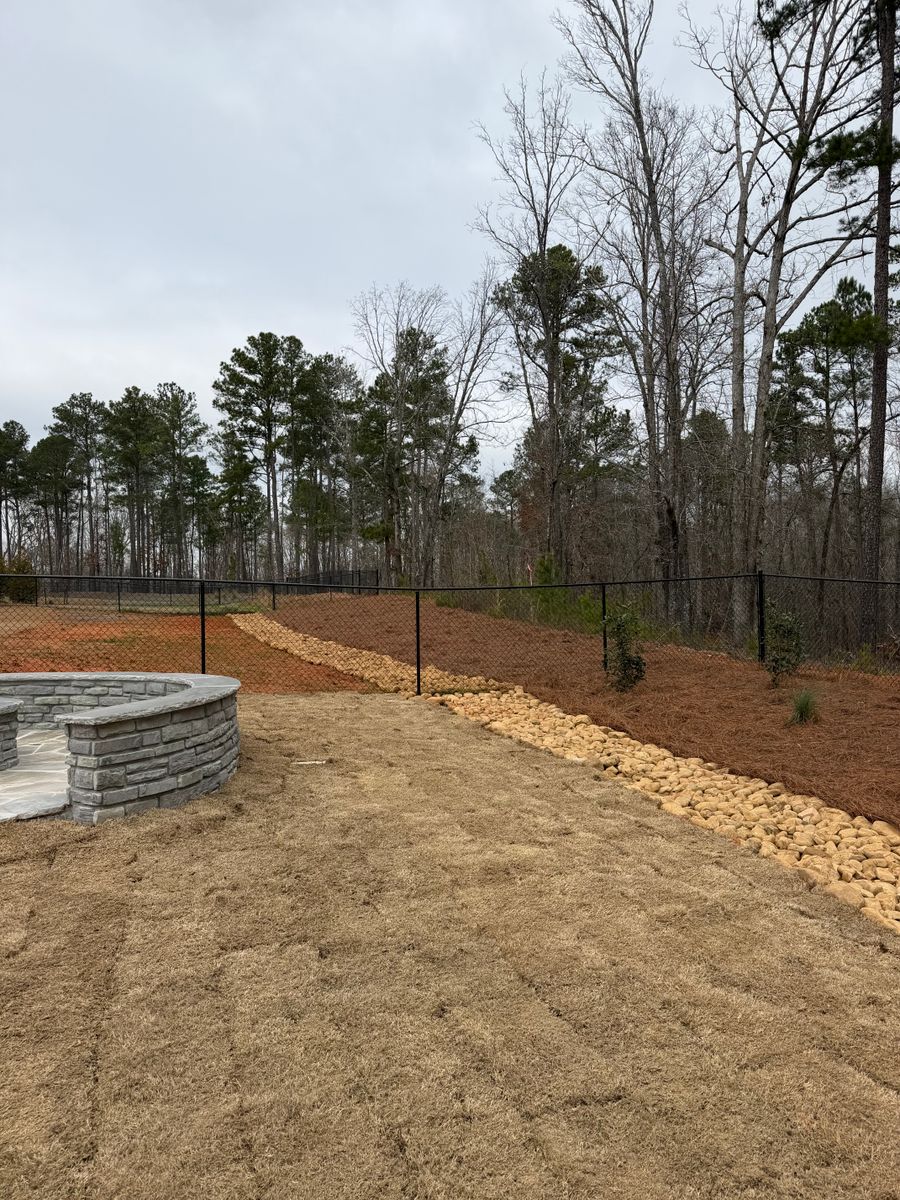 Land clearing and underbrush clearing for Jameson’s Landscaping & Pressure Washing in Eatonton, GA