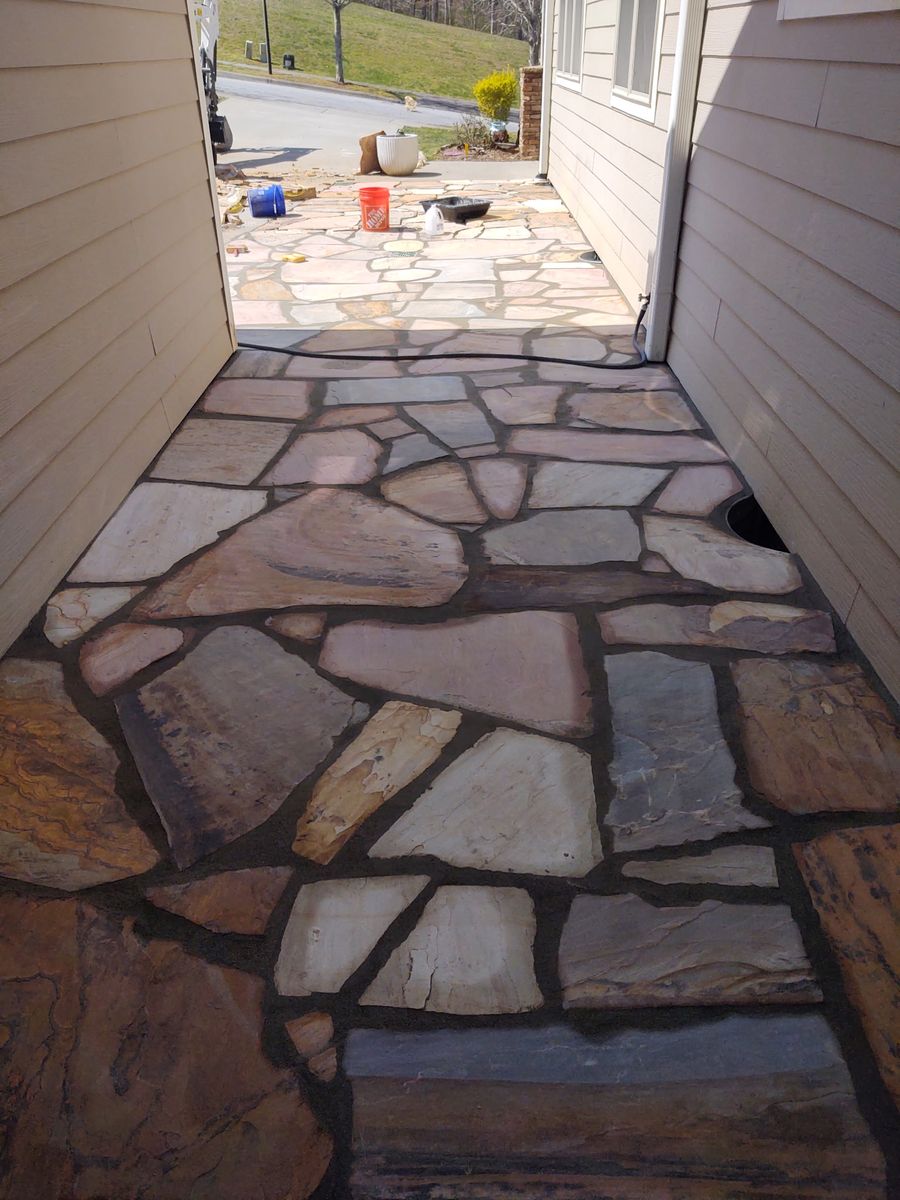 Hardscape Installation for Pisgah Property Services LLC in Asheville, NC