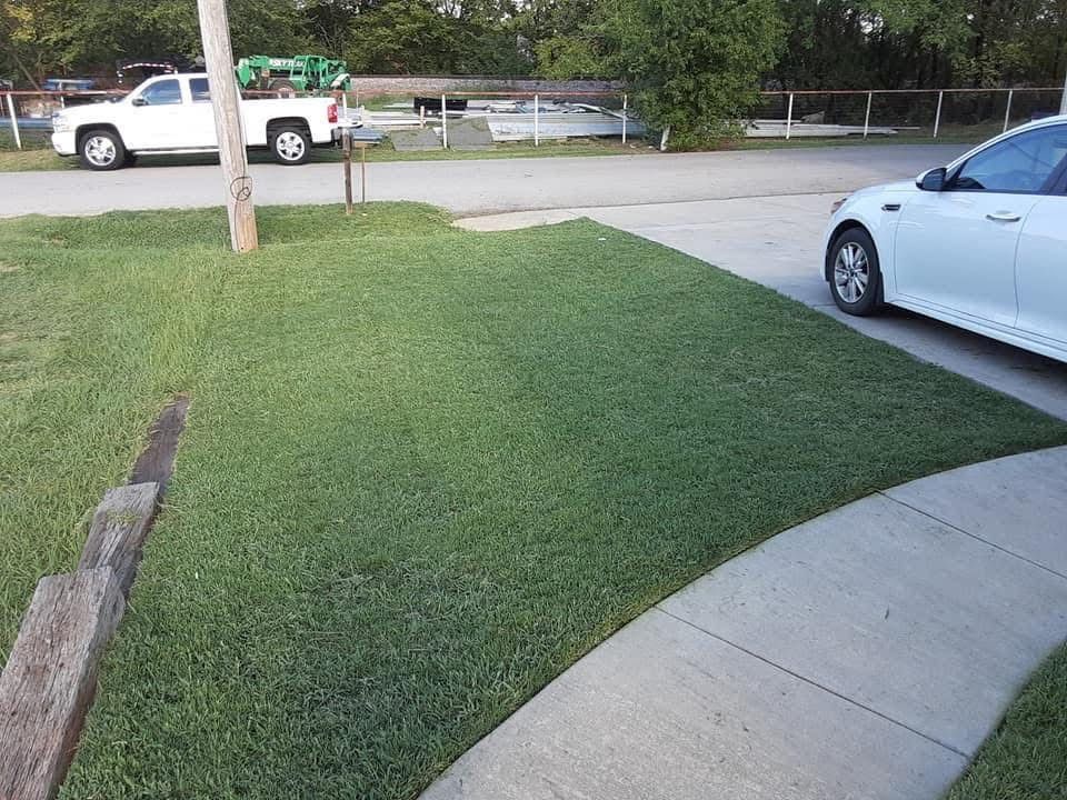 Mowing for Veterans Pride Enterprises LLC in Denton, Texas