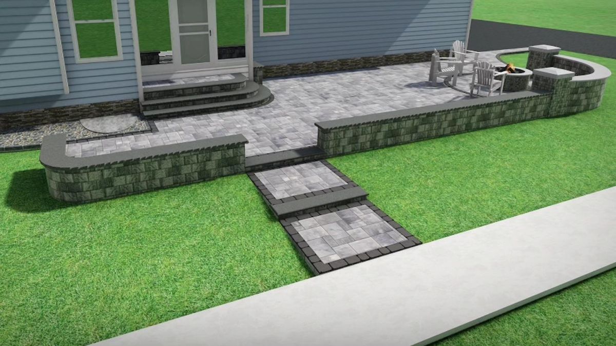 Seating Walls for SoDel Stone Works & Construction LLC in Sussex County, DE