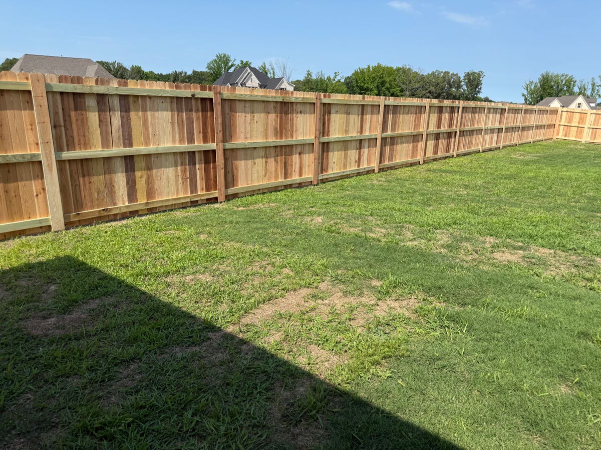 Fence Installation for Manning Fence, LLC in Hernando, MS
