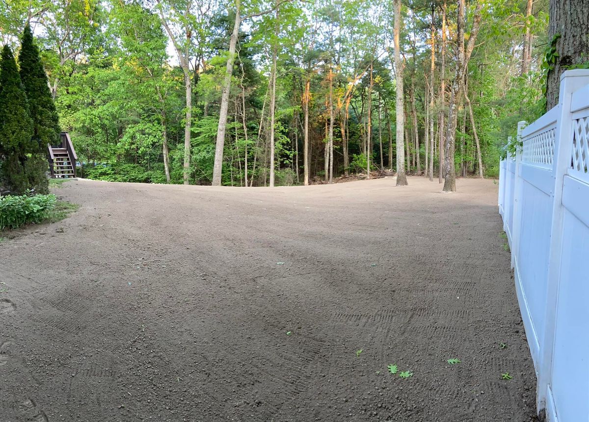 Site Preparation for Staruk Trucking & Excavation Inc. in Uxbridge, MA