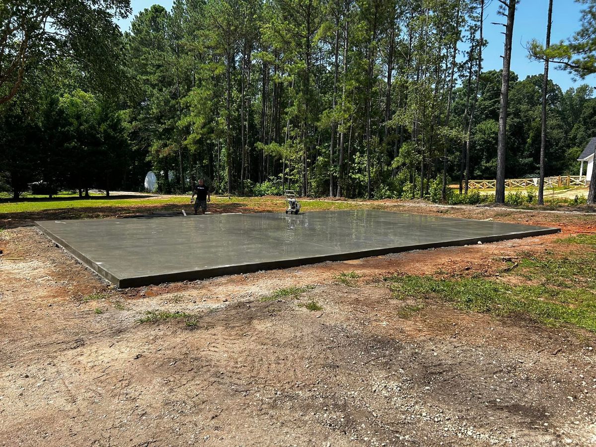 Concrete for Lake Murray Outdoor Solutions LLC in Leesville, SC