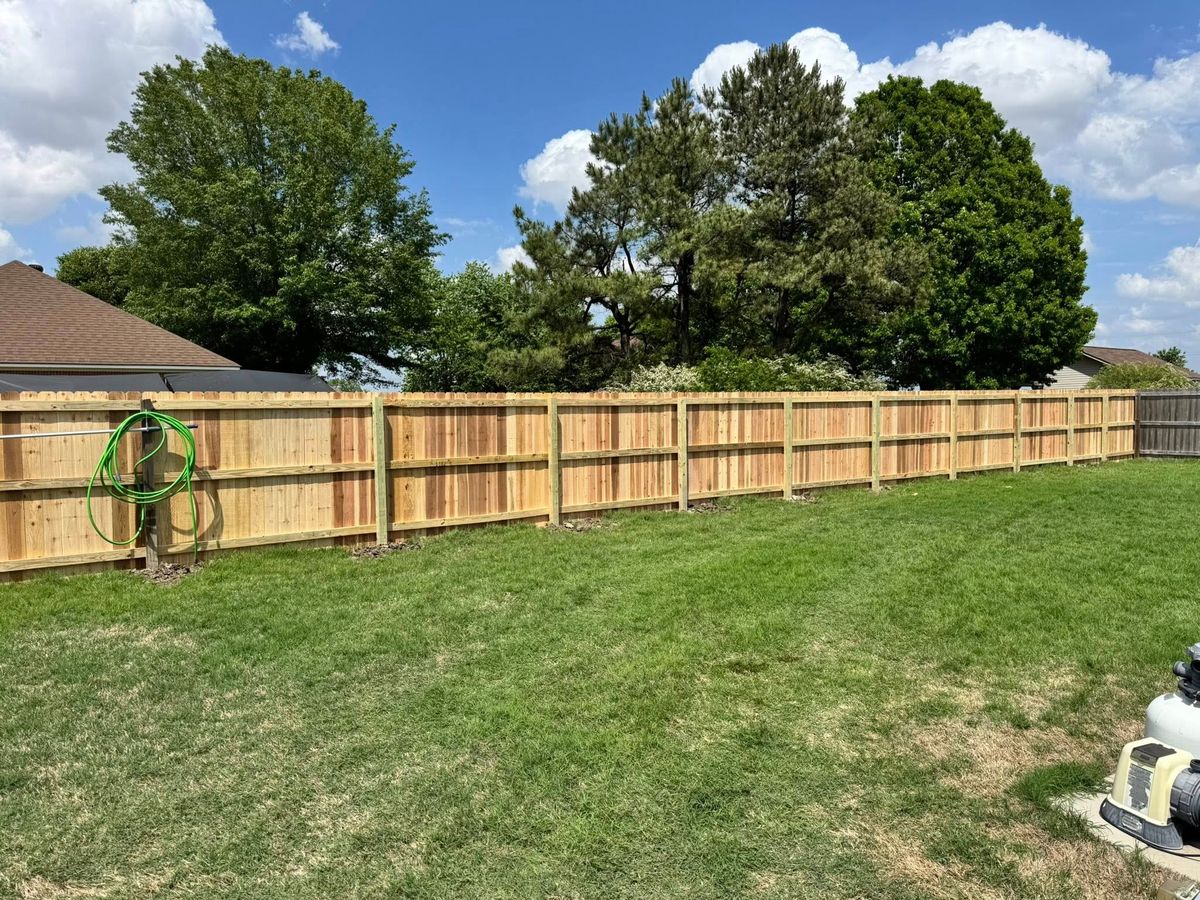 Fence Installation for KBM Fencing & More in Paragould, AR