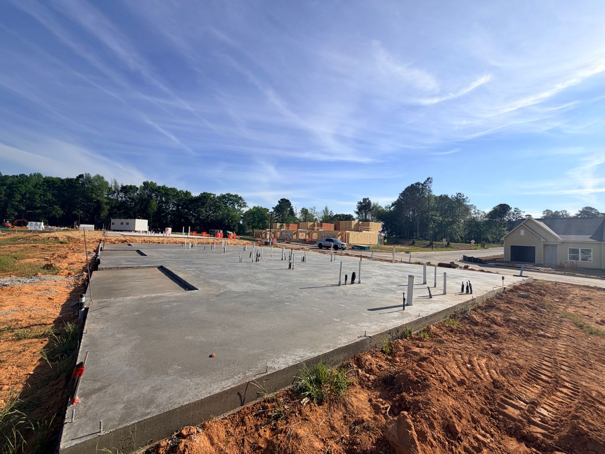 Concrete Slab Construction for CANALES CONSTRUCTION in Marietta, GA