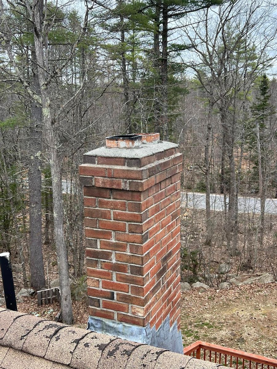 Chimney Repairs for Alderman's Masonry and Construction in Windham, ME