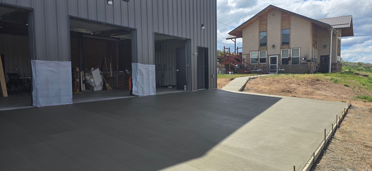 Sidewalk Installation for Pando & Duarte Concrete LLC in Craig, CO