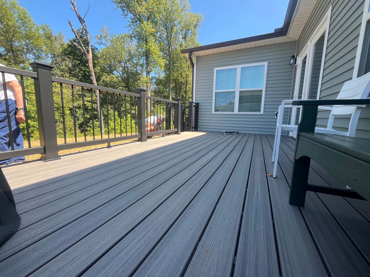 Porch Builds for Hughes Builders LLC in Greensboro, NC
