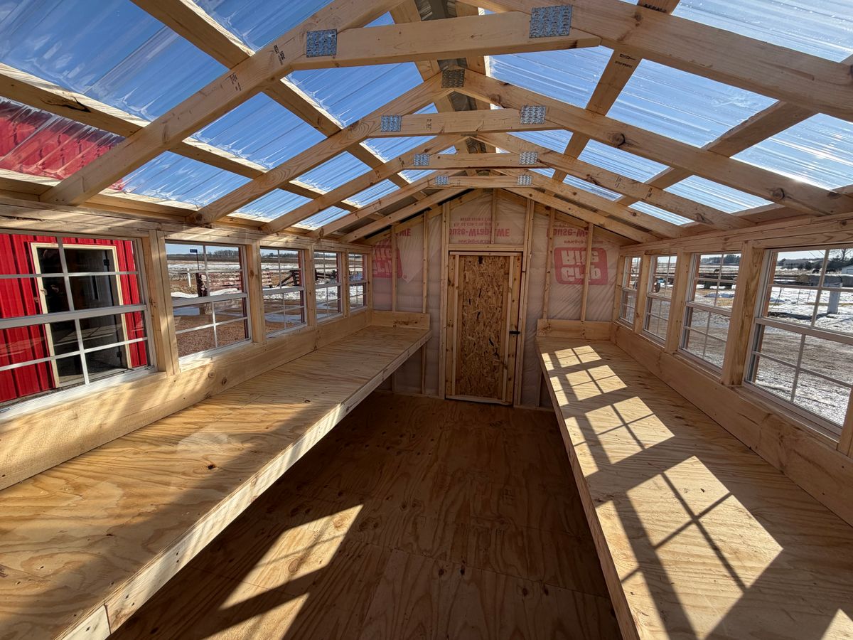 Storage Sheds/Greenhouse for Yoder Sheds in Chili, WI