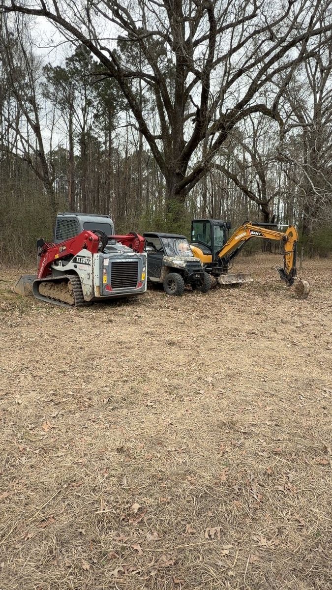 Excavation for Big Munchie Landworx in Jackson, MS