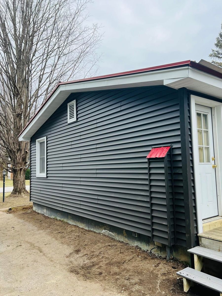 Exterior Painting for Bishop’s Property Maintenance in Franklin, VT
