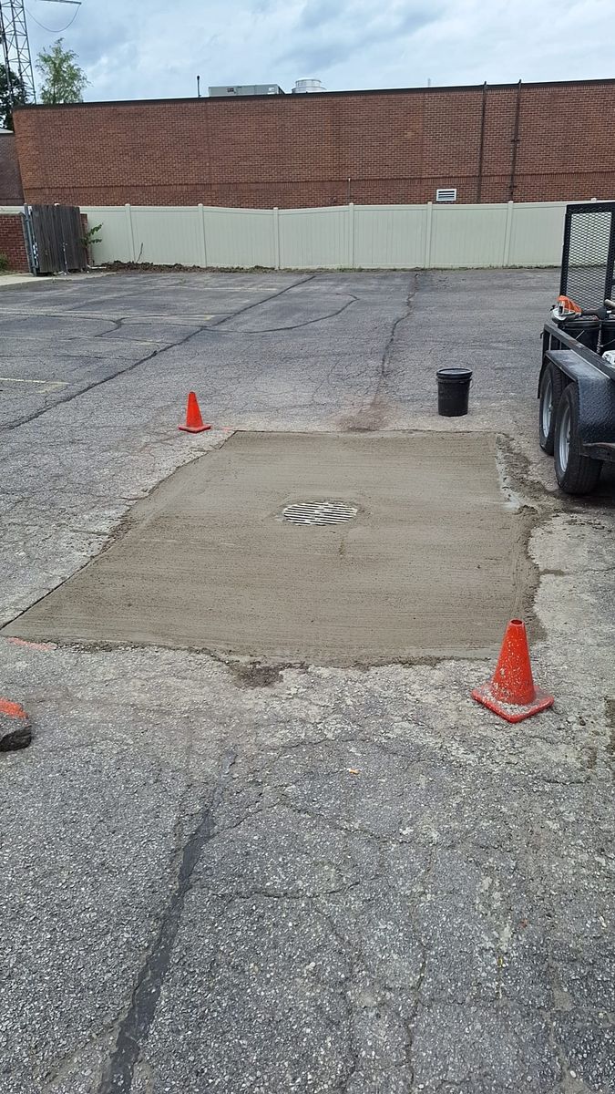 Concrete New/Repair, Stains. for Precision Paving and Sealing LLC  in Waterford Township,  MI