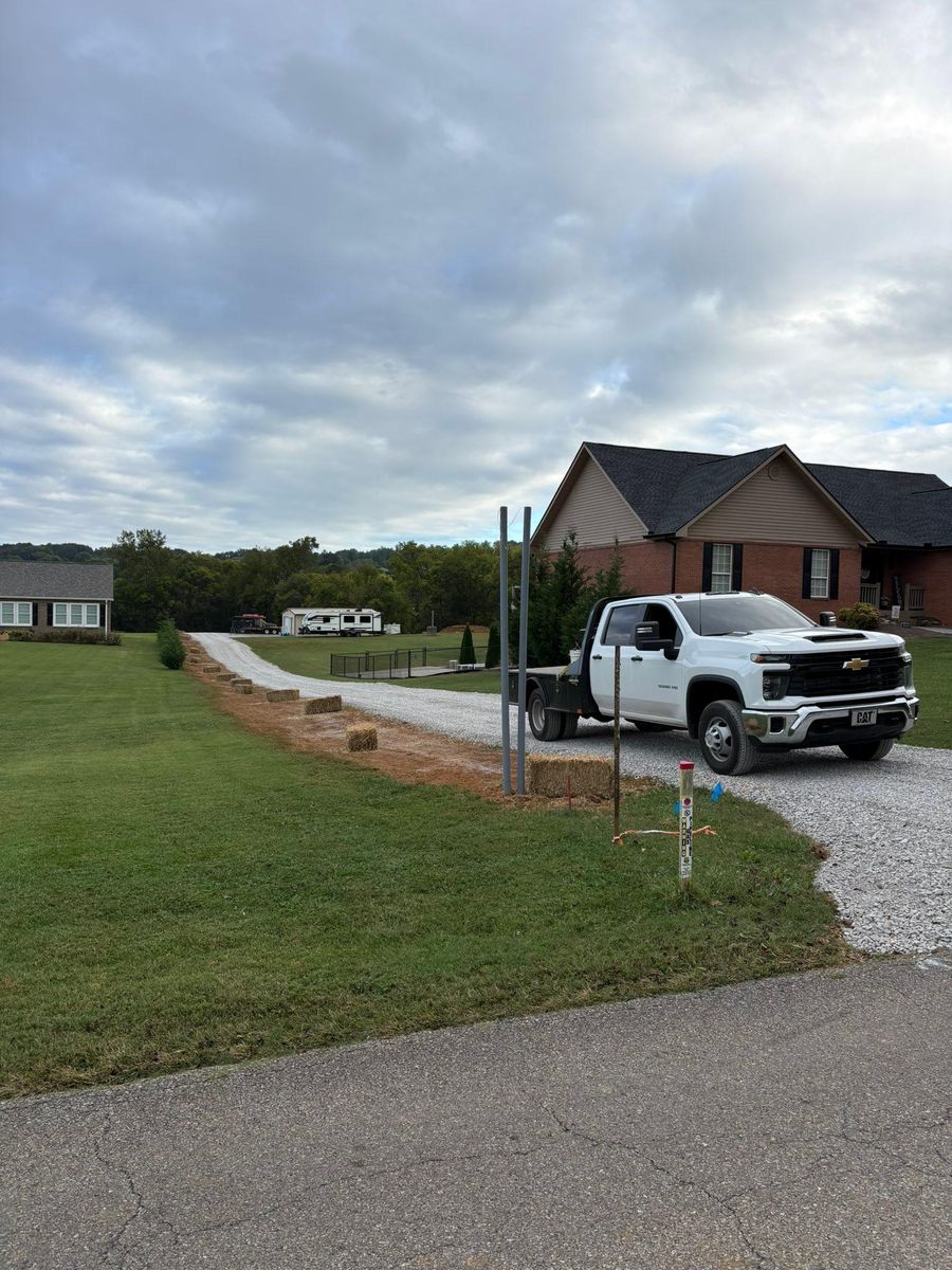 Land Grading for Phillips Construction and Excavating in Seymour, TN
