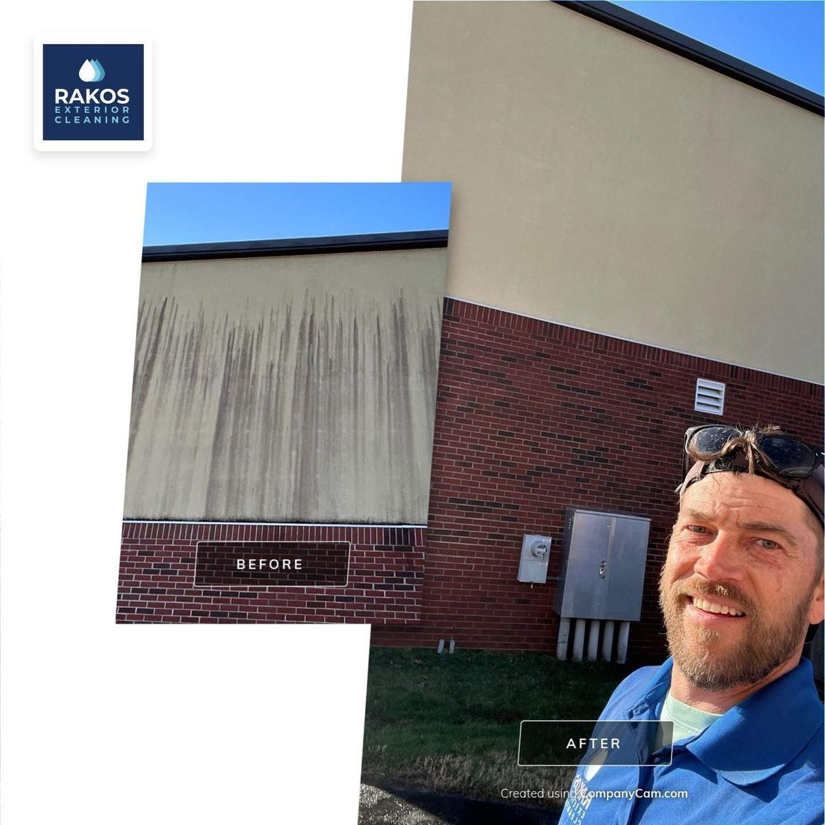 Concrete Cleaning for Rakos Exterior Cleaning in Lynchburg, VA