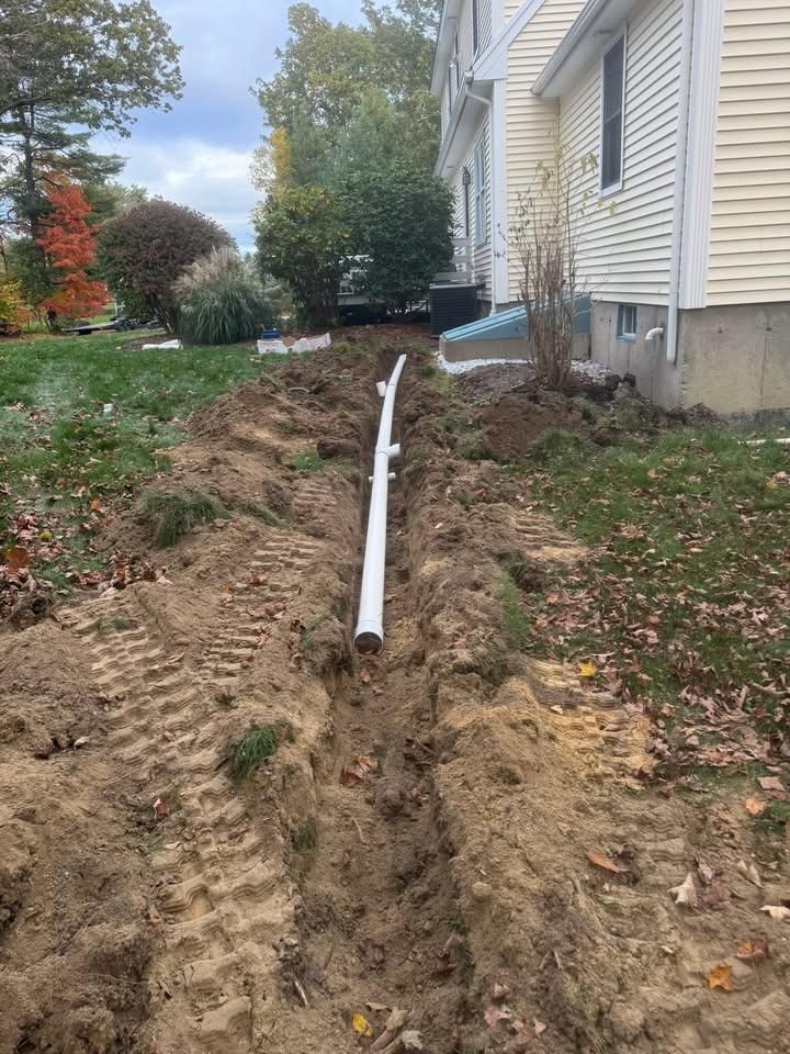 Mini Excavator Services for LCP Property Management  in Windham, NH