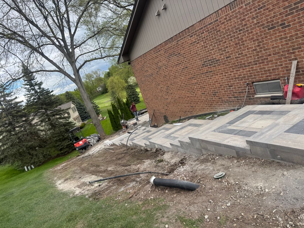 Pavers for JA Landscaping in Washington, MI