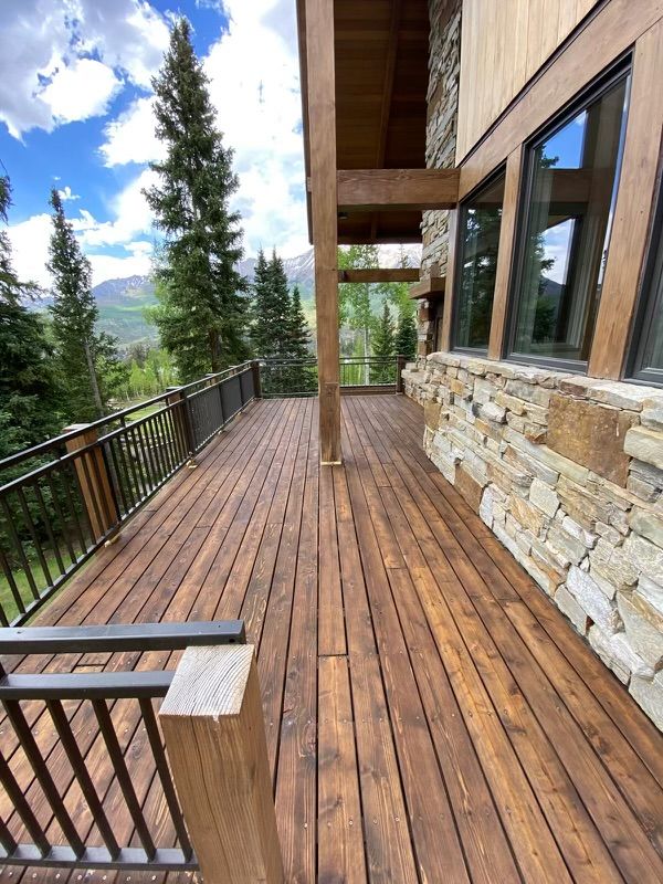 Decks and Custom Finishes for Mountain Custom Painters LLC in , 