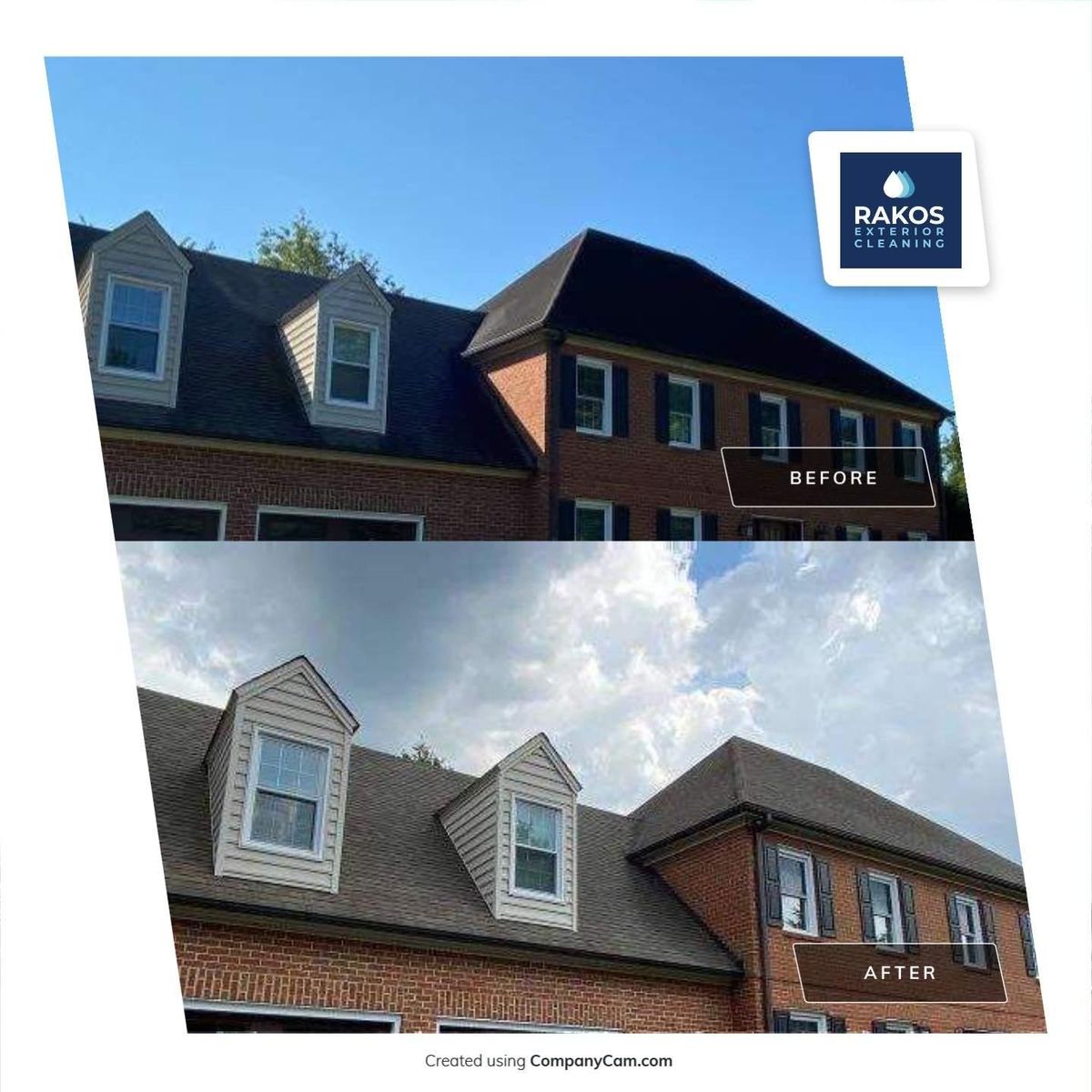 Roof Cleaning for Rakos Exterior Cleaning in Lynchburg, VA