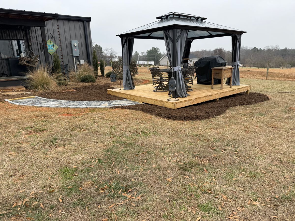 Landscaping for Quartz Creek in Claremont, NC