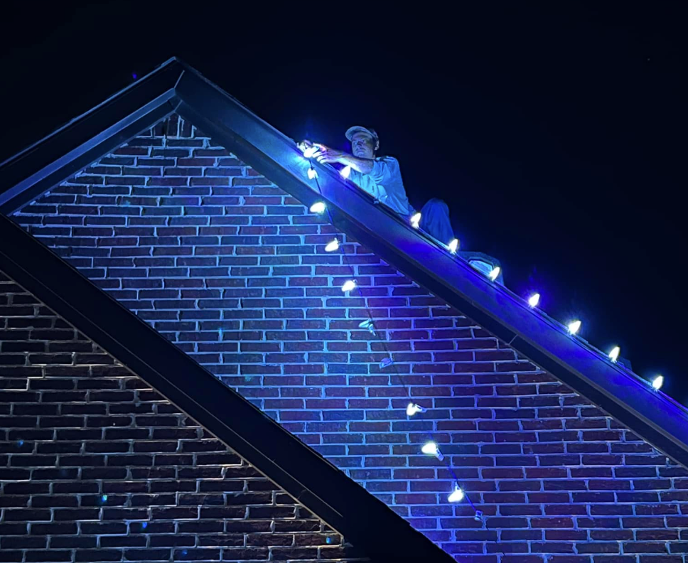 Christmas Lights for Landscape Legends in Roanoke, TX