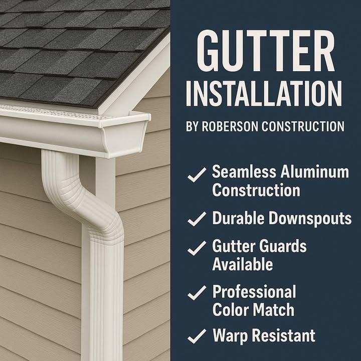 Roofing for Roberson Construction in Jackson, MS