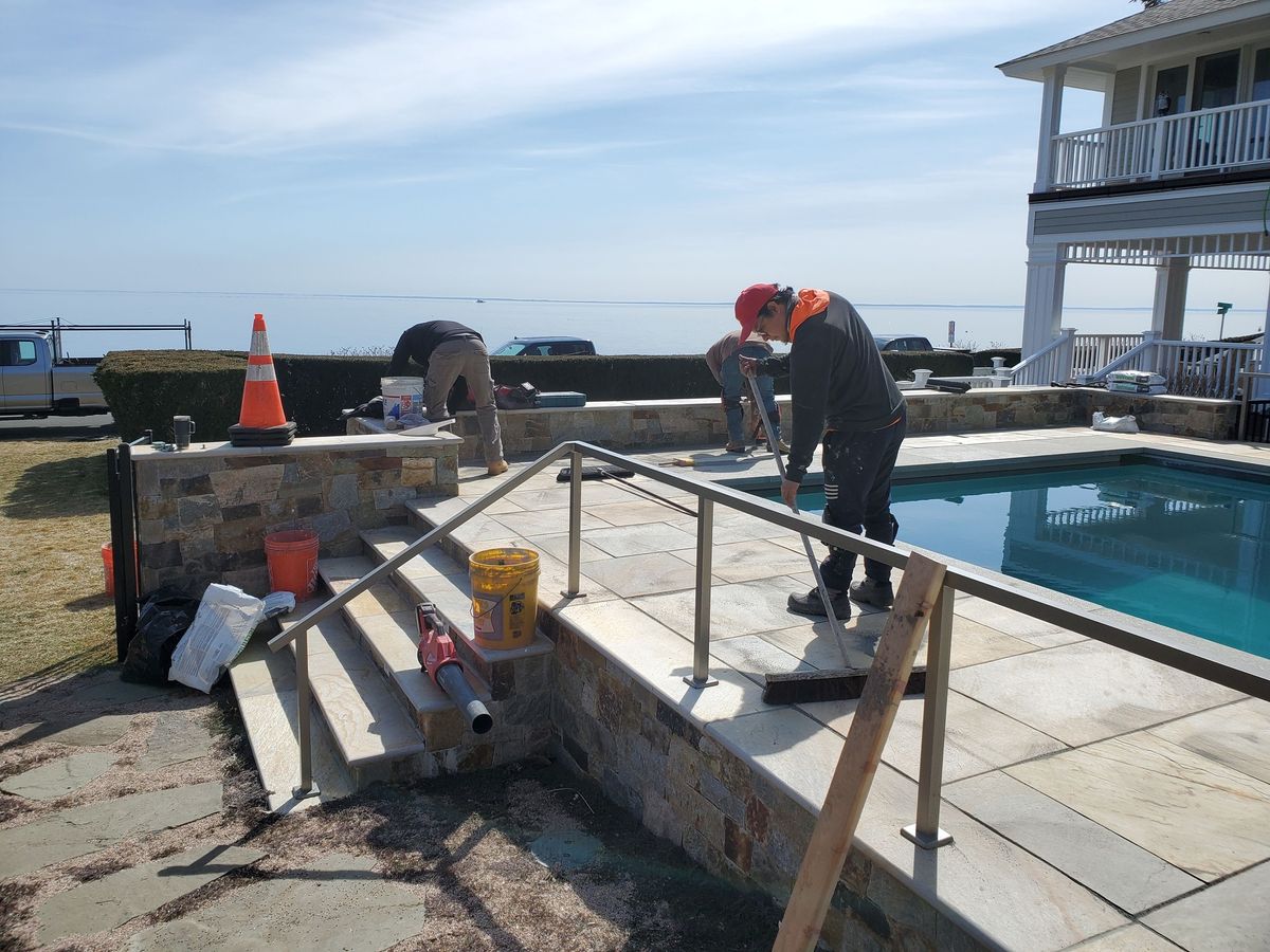 Patio Design & Construction for Glen R. Guilman Construction in Goshen, CT