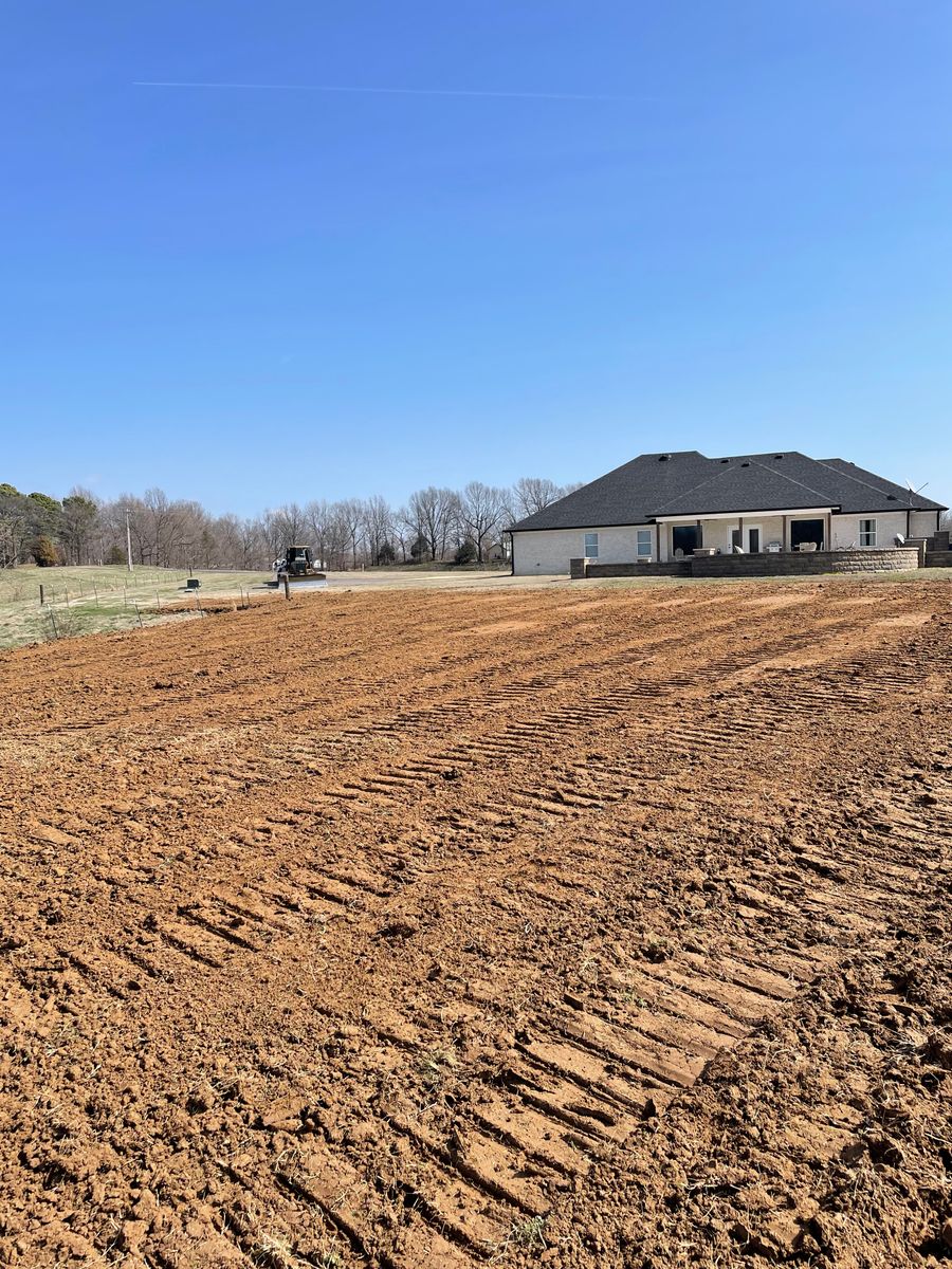 Land Grading for Beaver Excavating Services in Friendship, TN