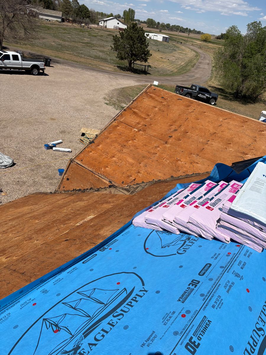 Roofing Installation for Divine Roofing LLC in Severance, CO
