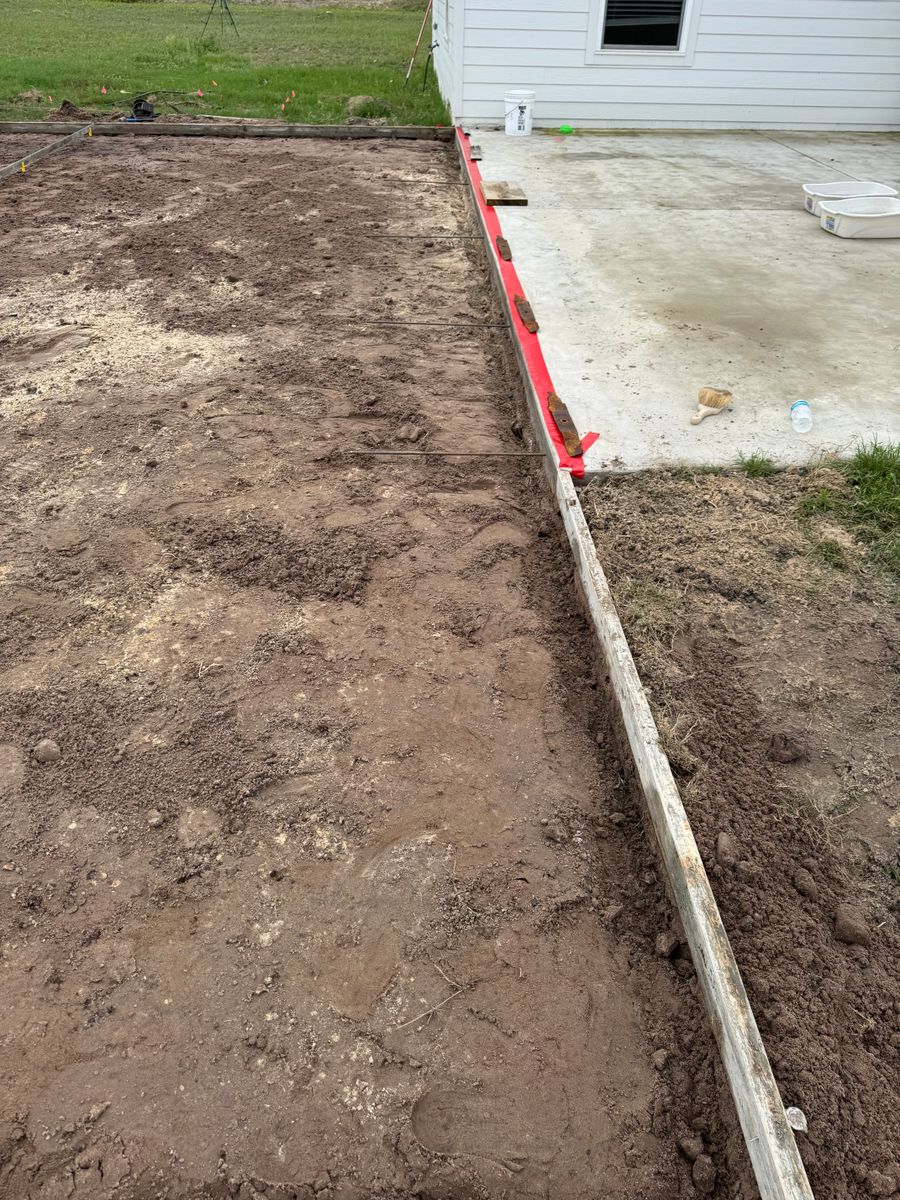 Concrete Slab Construction for Cameron Enterprises in Live Oak, FL