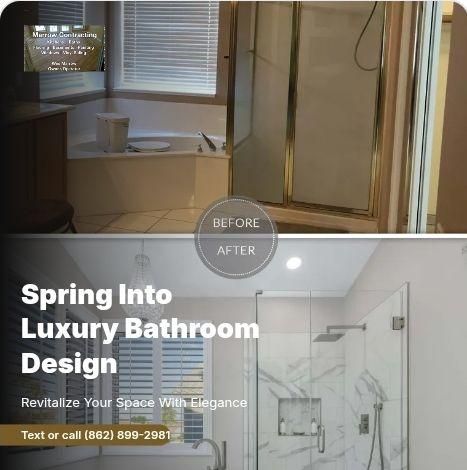 Bathroom Renovation for Marrow Contracting & Flooring LLC in Morristown, NJ