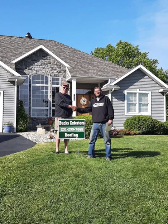 Roofing Replacement for Buck's Exteriors in Manistee, MI