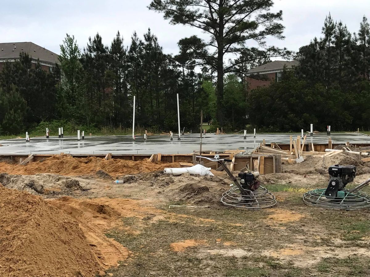 Concrete Slabs for Concrete Cowboyz in Greenville, NC
