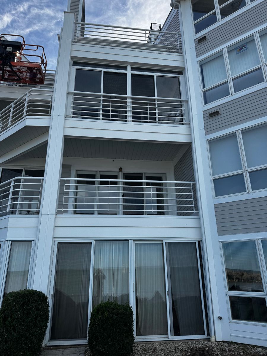 Exterior painting for Erie Builders & Construction in Sandusky, OH