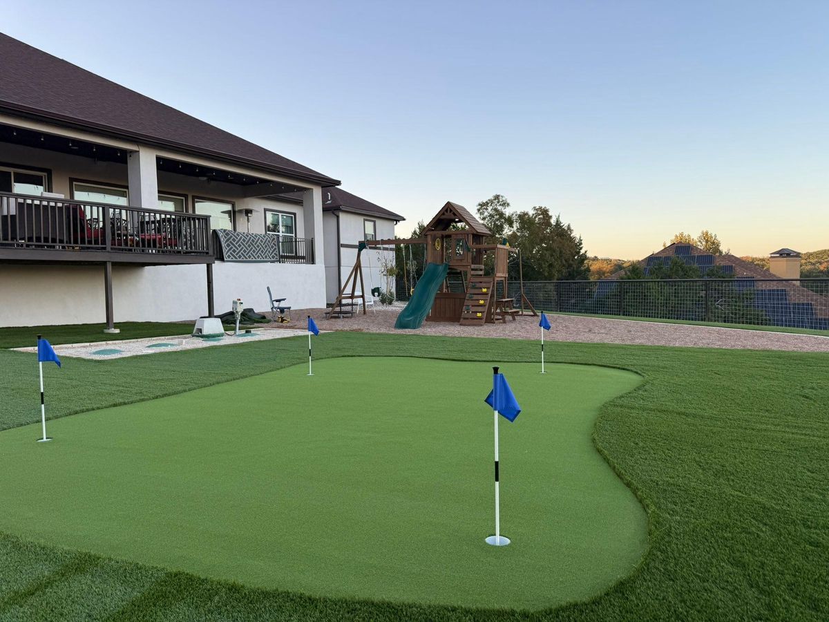 Turf Installation for Creative Edge Co. in San Antonio, TX