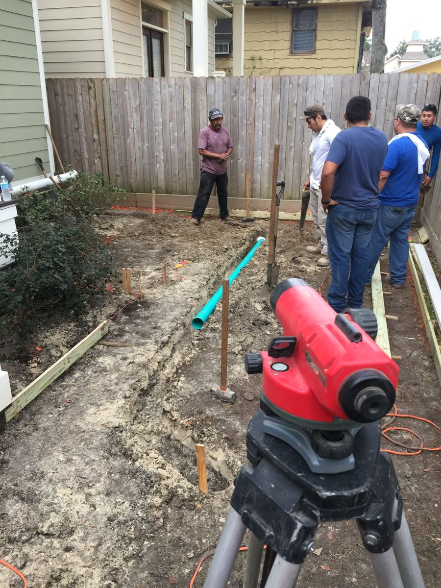 Drainage for Texas Curb N Borders in Houston, TX