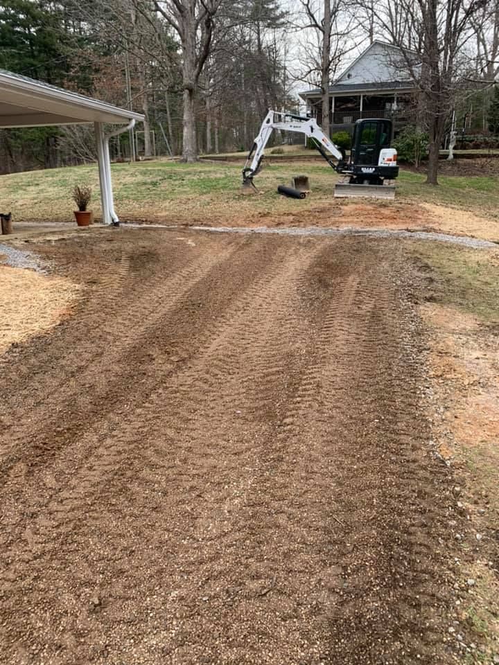 Drain Line Installation for Elias Grading and Hauling in Black Mountain, NC