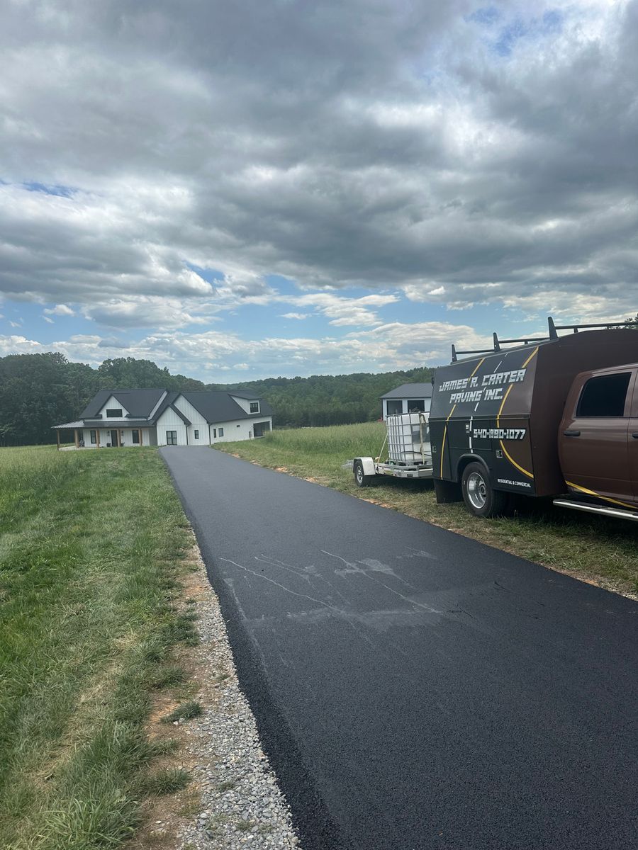 Paving for James R Carter Paving in Roanoke, VA