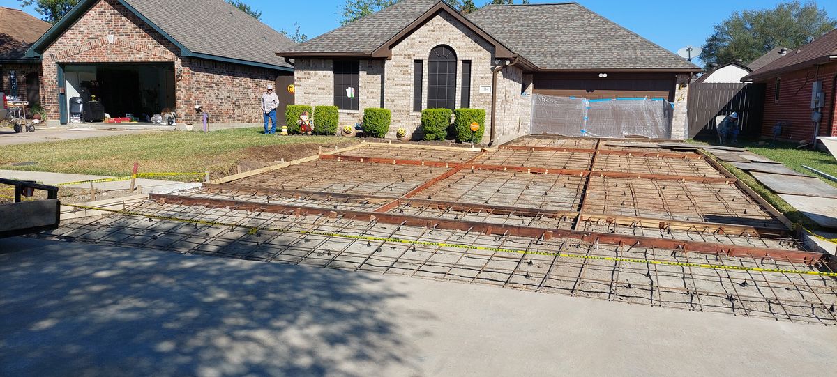 Driveways for Slabs on Grade - Concrete Specialist in Spring, TX